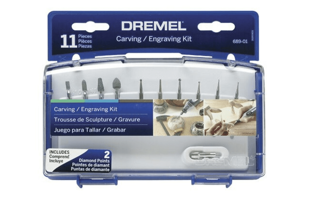 Dremel 689-01 Carving & Engraving Accessory Kit