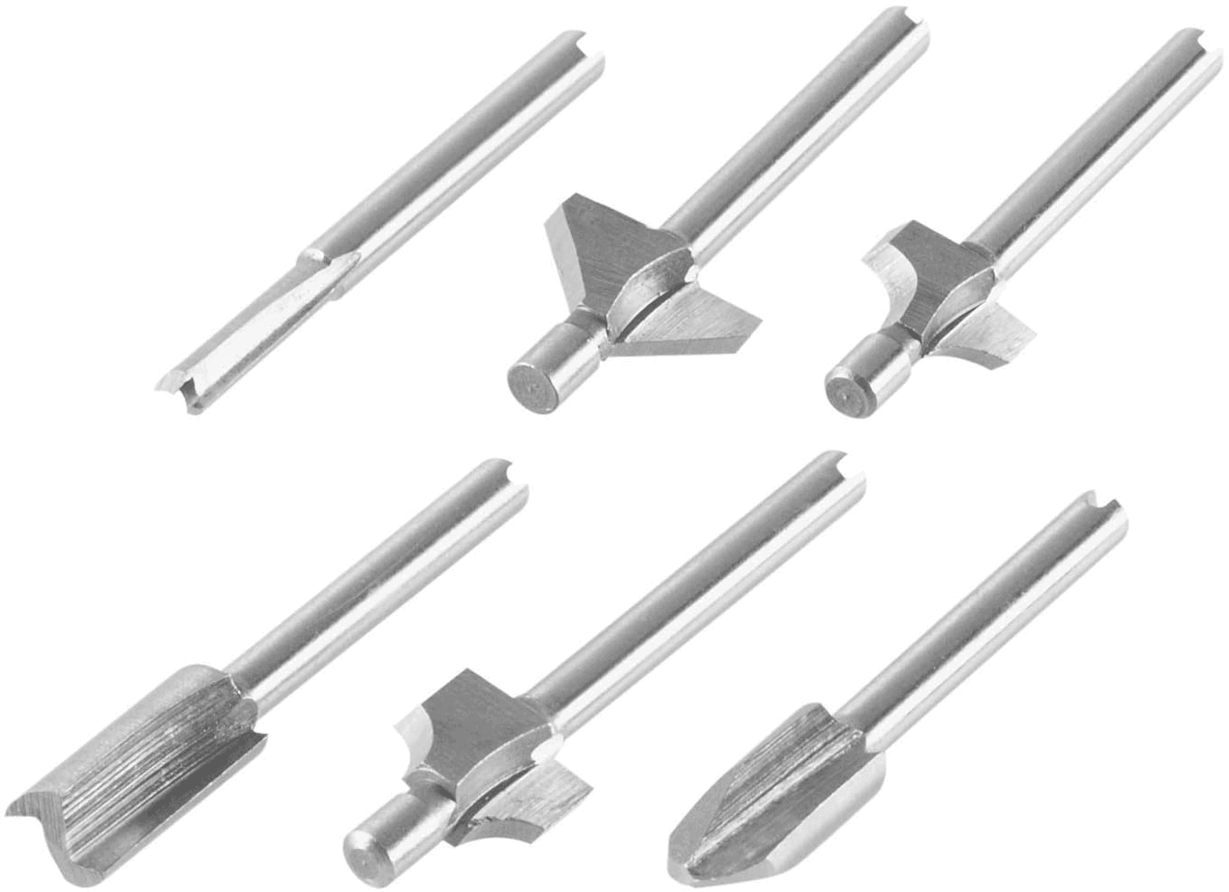 Dremel 692 Set 6 Frese Per Router Ad Alta Velocità - Accessori Per Lavorazione Legno, Intaglio, Bordatura E Scanalatura - 5