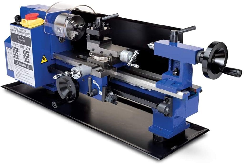 Eastwood Benchtop Mini Metal Variable Speed Lathe 7x12 inches