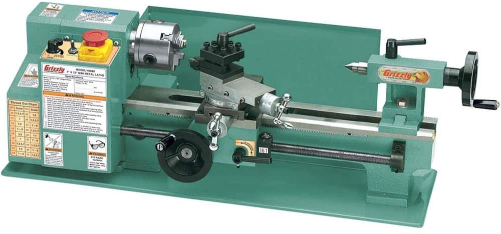 Grizzly G8688 7x12 inch Mini Metal Lathe