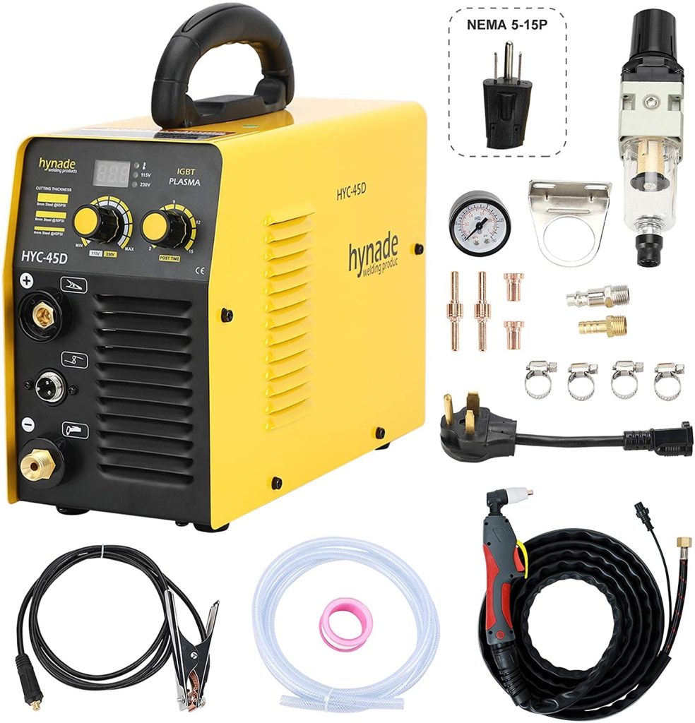 Hynade HYC45D Plasma Cutter Yellow Features