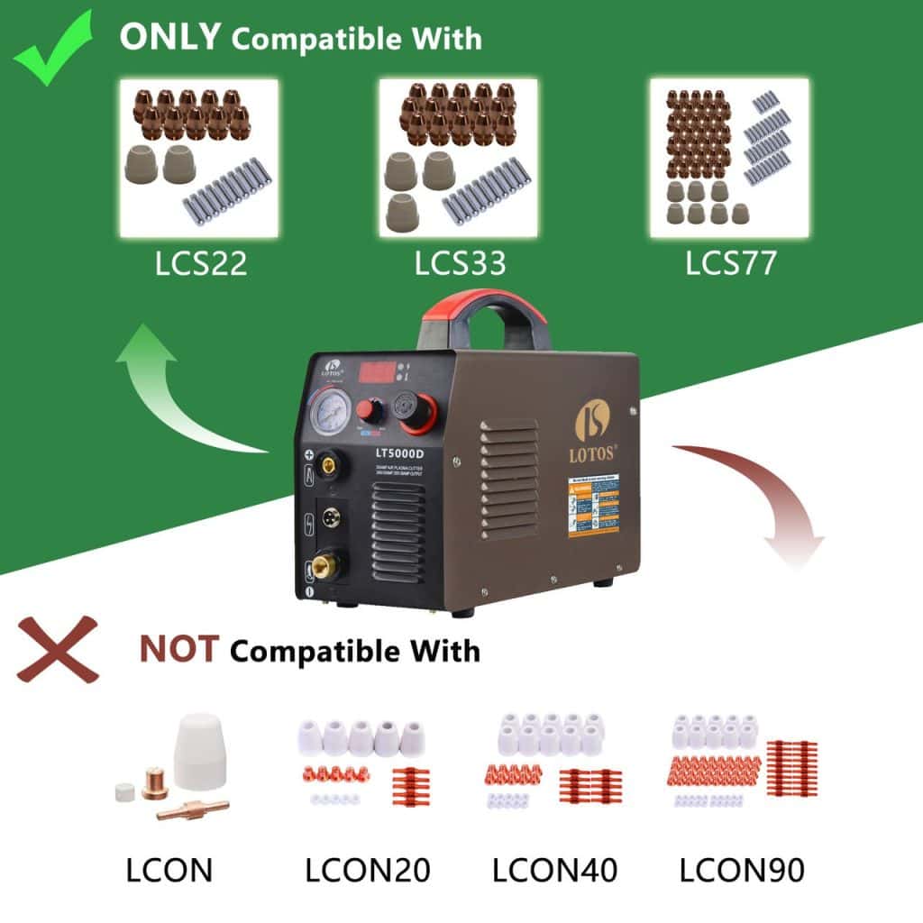 Lotos LT5000D Plasma Cutter Features
