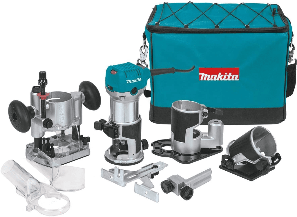 Makita RT0701CX3 1.25 HP Compact Router Kit