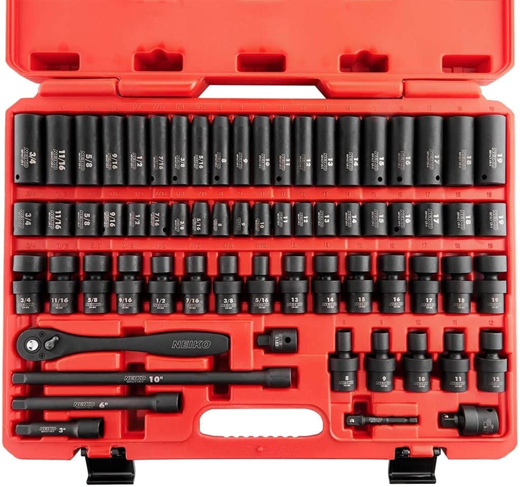 NEIKO 02471A ⅜” Impact Socket Set