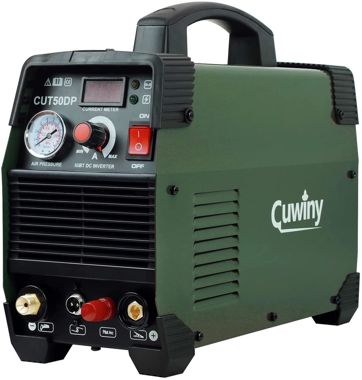 Pilot Arc Plasma Cutter, Cuwiny 50 Amp Dual Voltage