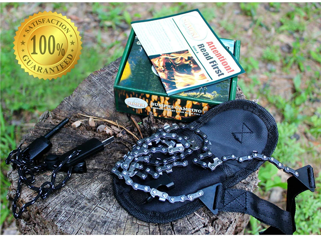 SUMPRI Pocket Chainsaw Survival Gear Features