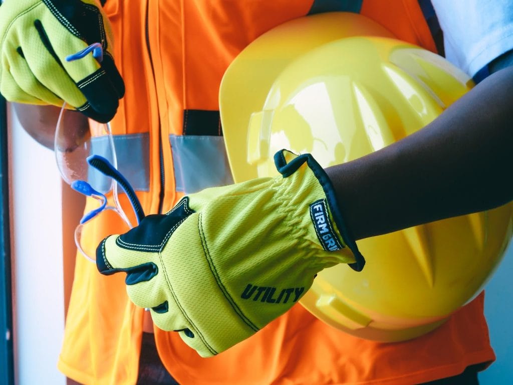 Safety gear for DIY projects like cutting ceramic tiles Wear Appropriate Safety Gear